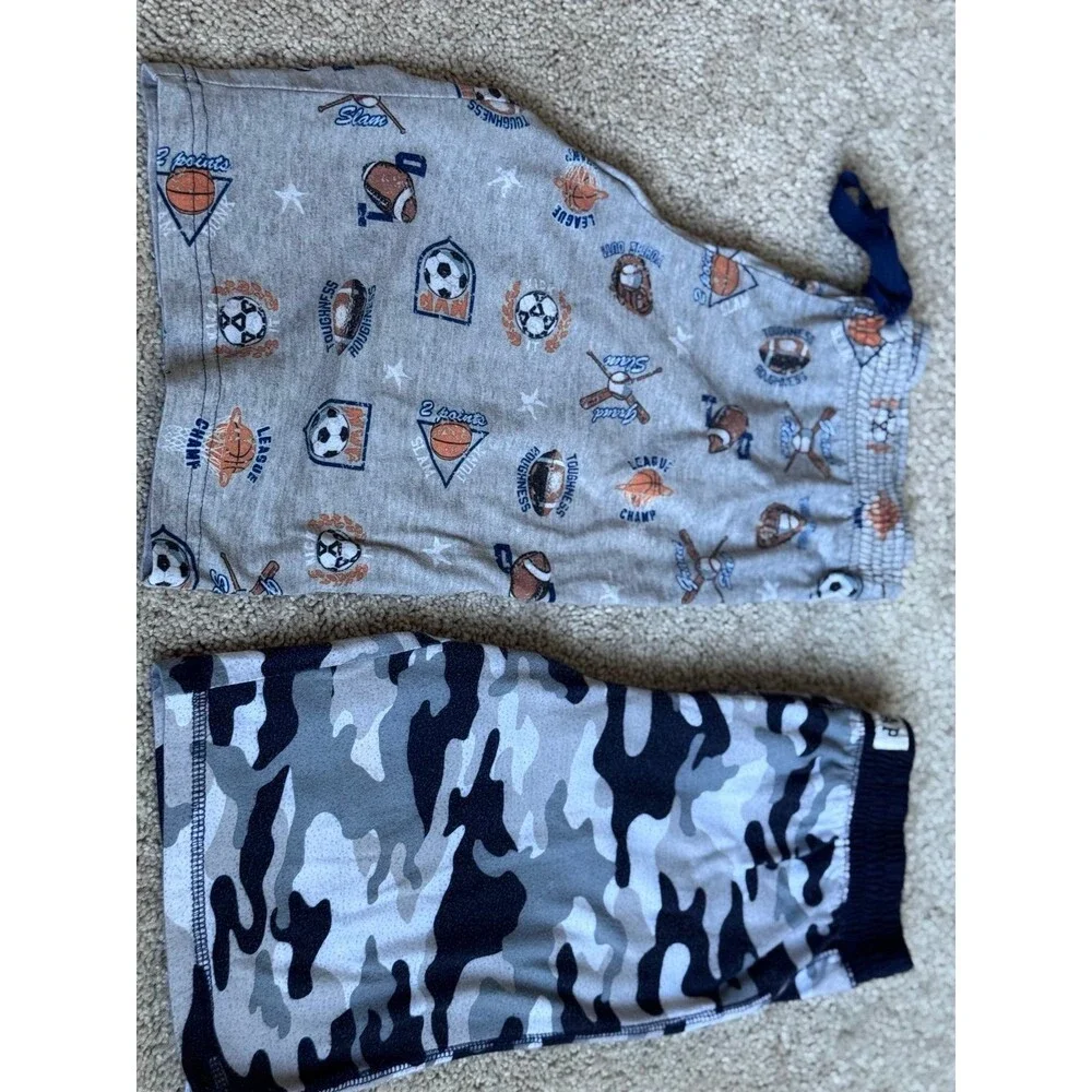 Gap & Cherokee Brands, Boy’s Sleepwear Shorts, Size Medium (8) Pajamas